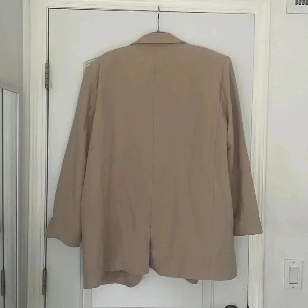 NWT ASOS EDITION Oversized Longline Blazer Sz 12 - Picture 6 of 7